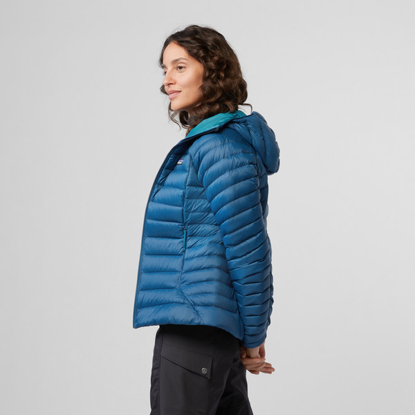 W' S DOWN SWEATER HOODY Damen - Daunenjacke