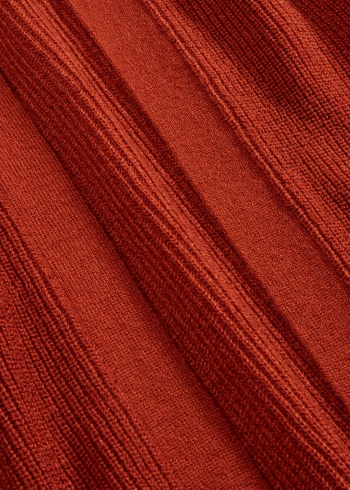Strickjacke mit Schlitzen
