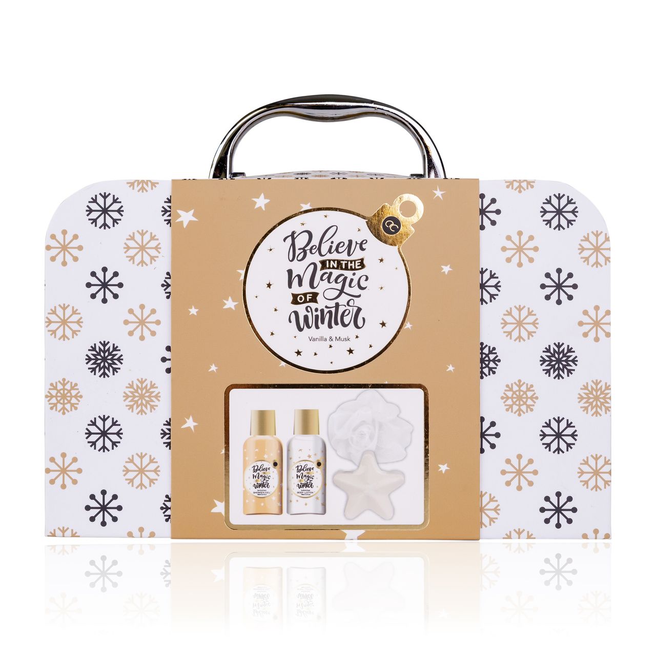 accentra Badeset WINTER MAGIC in Papierkoffer