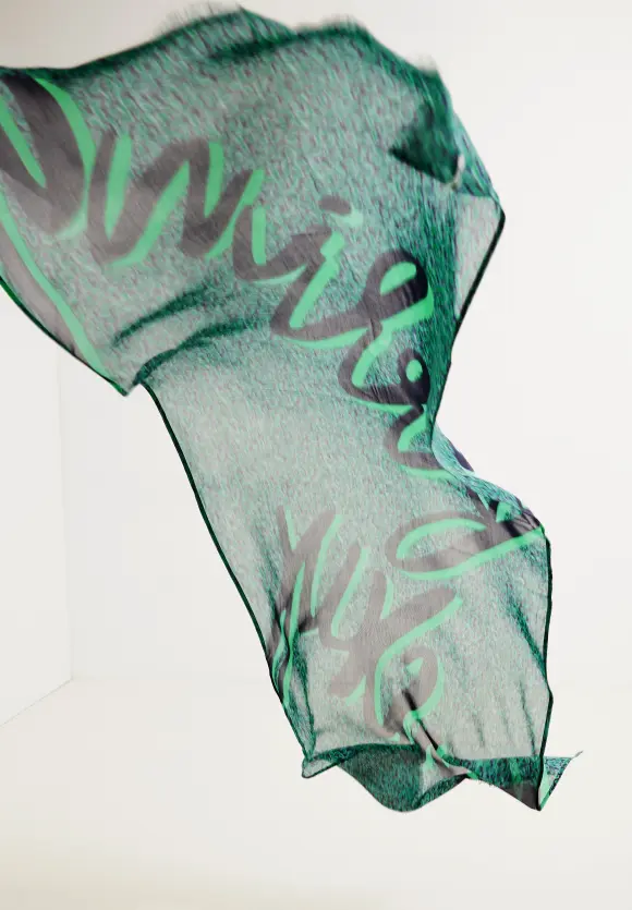 CECIL Modal Schal mit Print