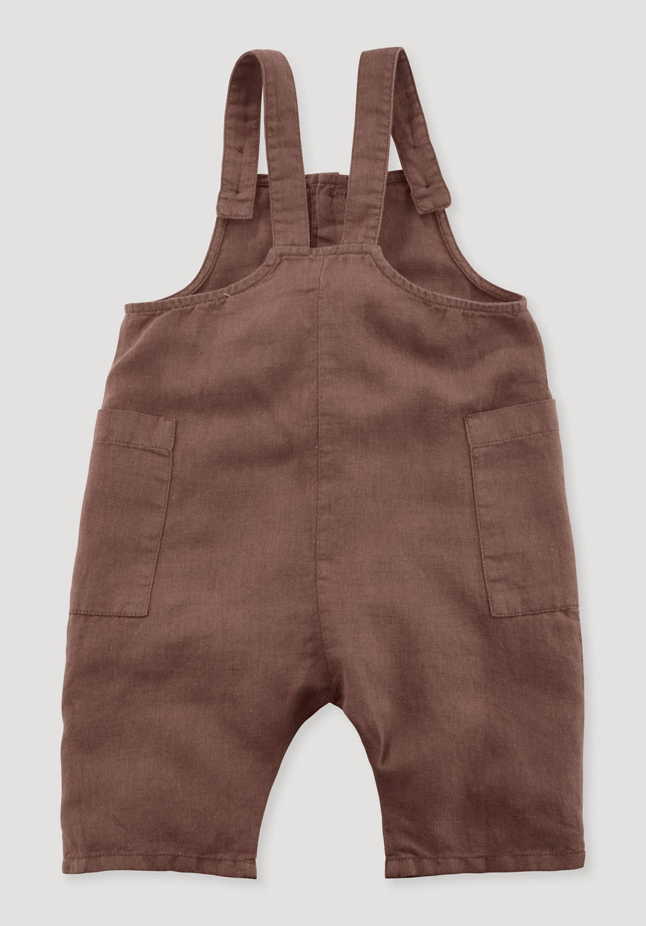 Latzhose aus Leinen mit Bio-Baumwolle