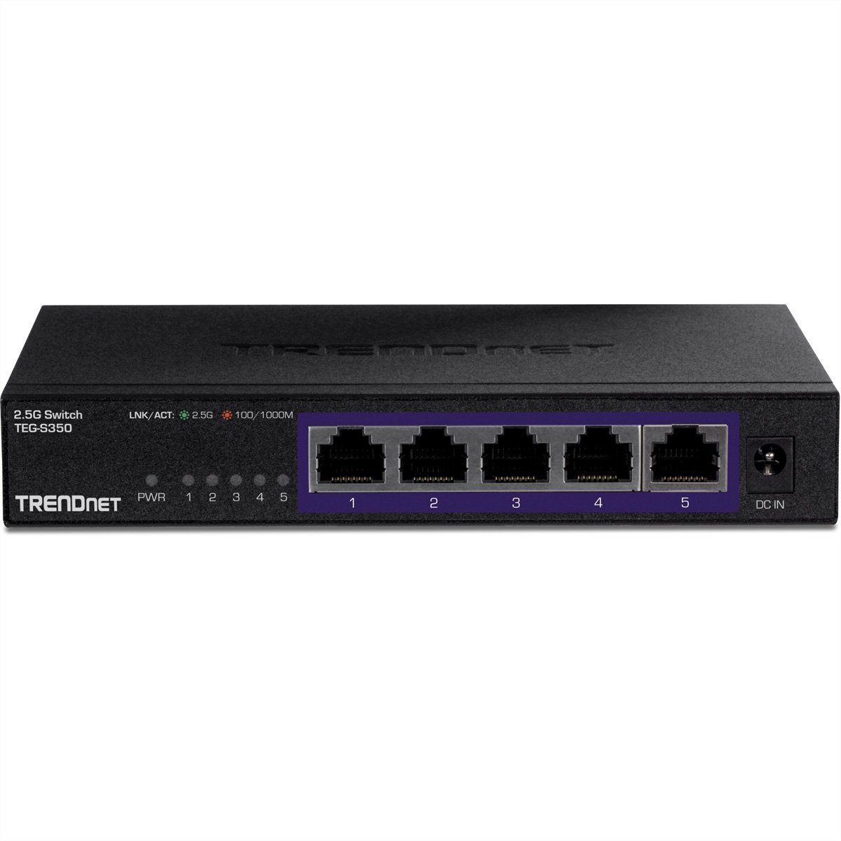 Trendnet TEG-S350 5-Port 2.5G Switch Netzwerk-Switch (Unmanaged)