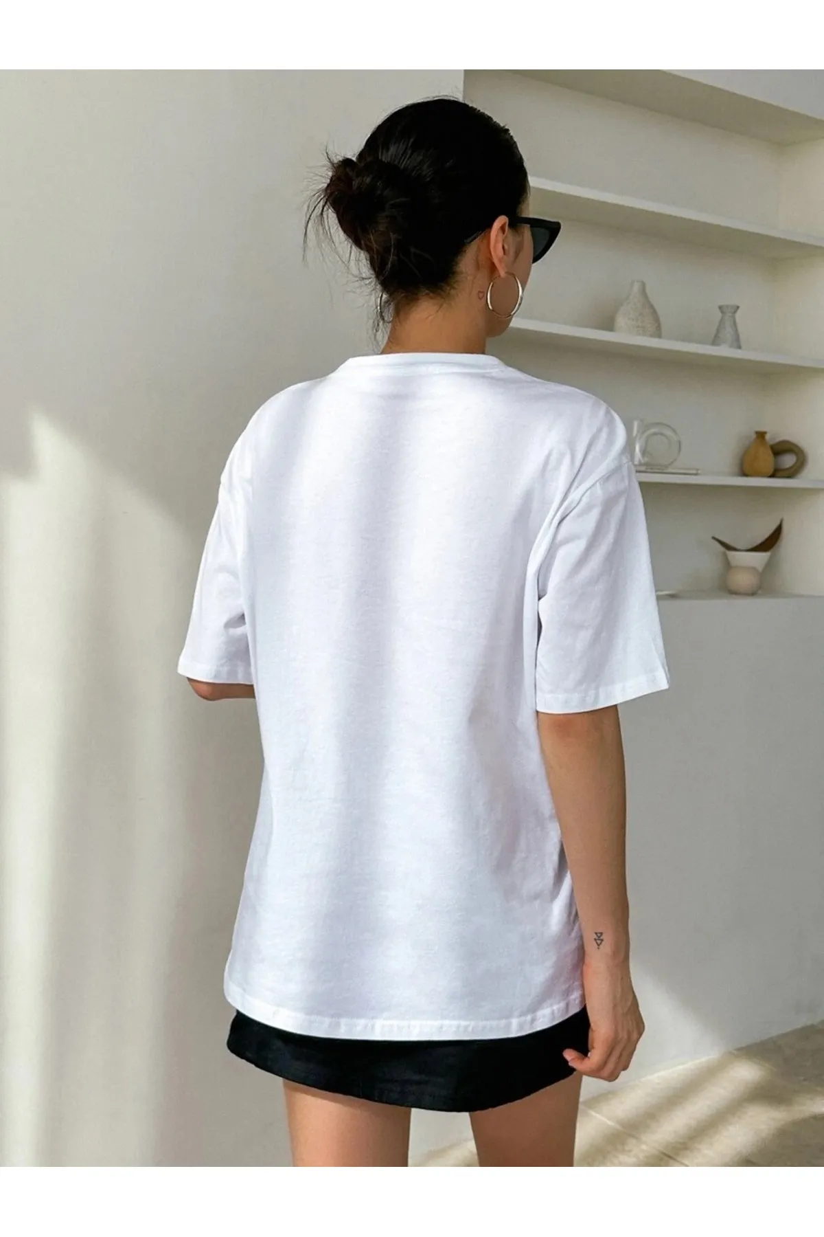 MOONBULL  T-Shirt - Weiß - Regular Fit