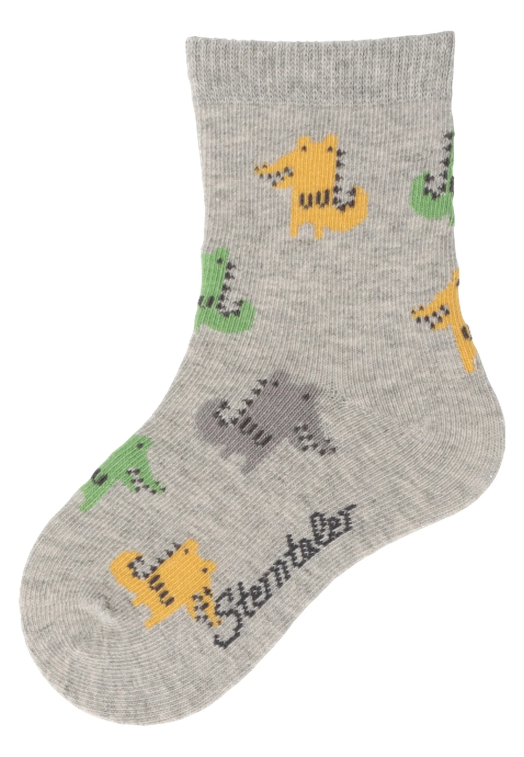 Socken im 3er Pack mit Motiv Wildtiere in versch. Farben
