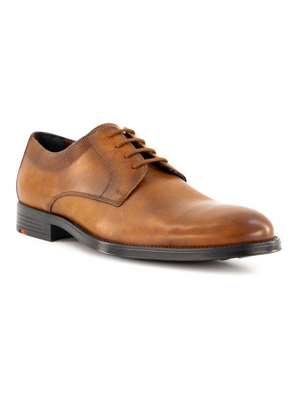 LLOYD, Derby Davenport, Kalbleder, cognac