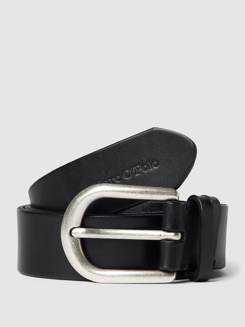 Gürtel mit Label-Details in schwarz
