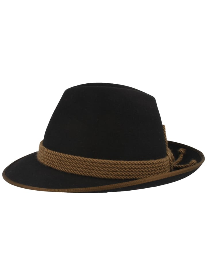 Hutmacher Zapf Trachtenhut in schwarz günstig kaufen 55