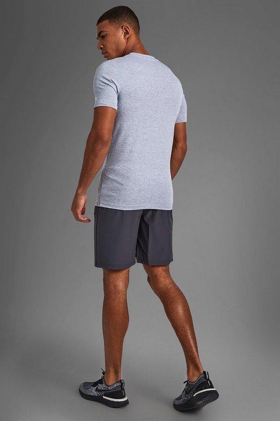 Man Active Shorts mit Reißverschluss-Taschen