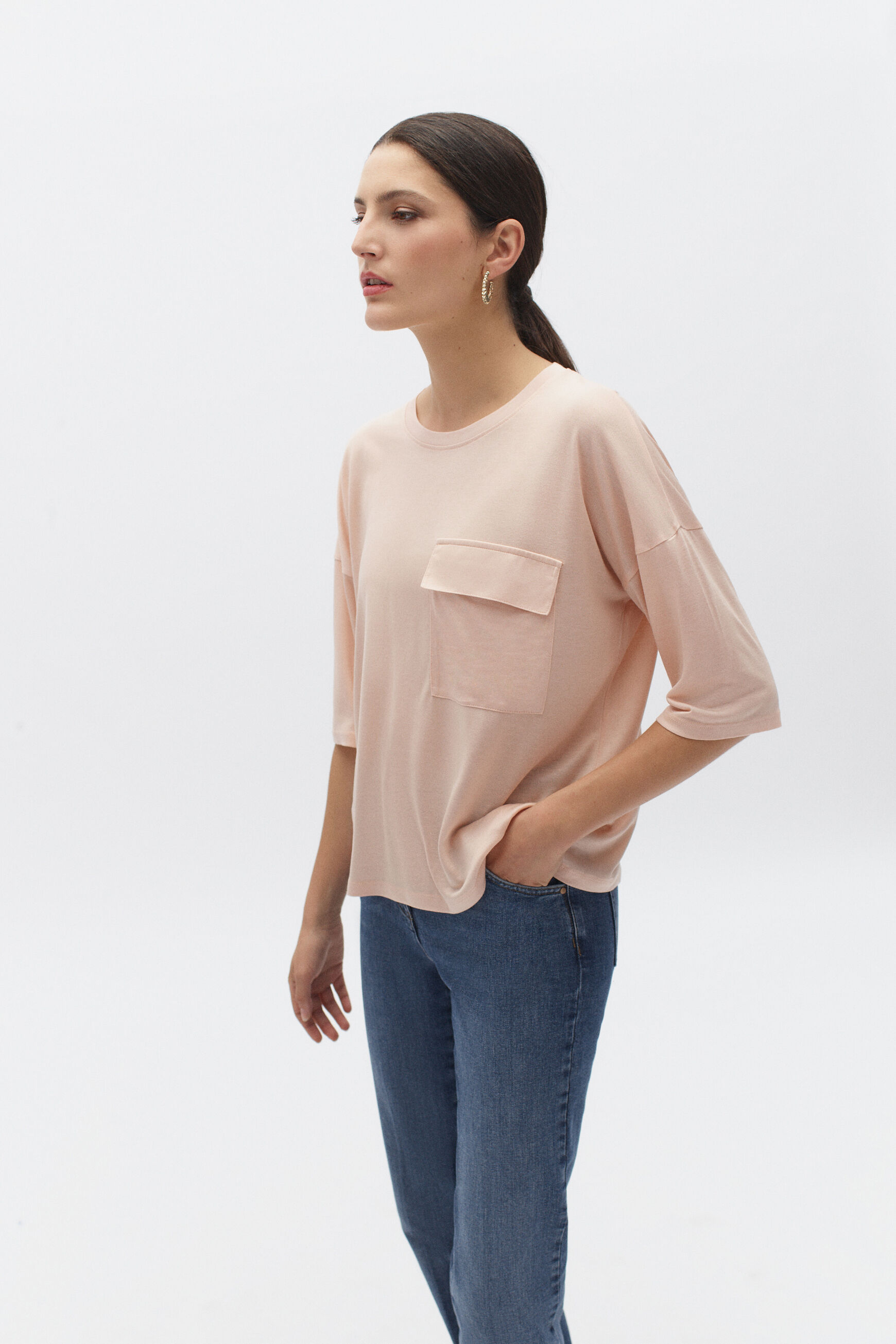 t-shirt amanda rose pastel femme