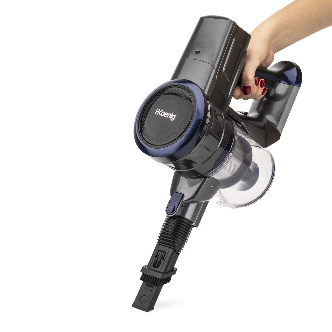 H.Koenig kabelloser Handstaubsauger UP700 bis zu 35 min Autonomie, 120 Watt