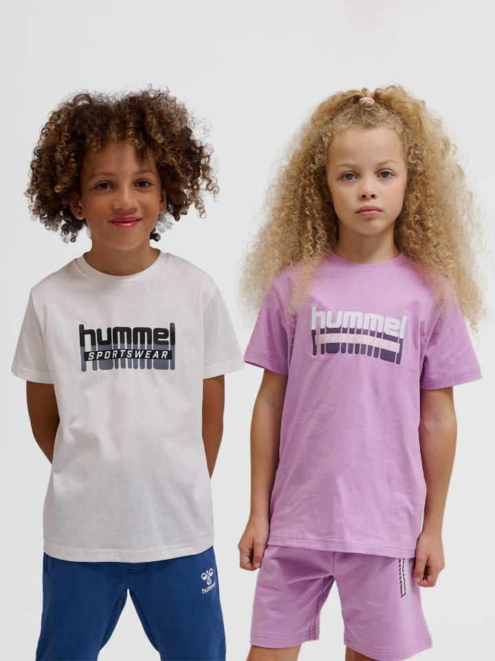 Hummel Hummel T-Shirt Hmltukas Kinder in SMOKY GRAPE/MARSHMALLOW günstig kaufen