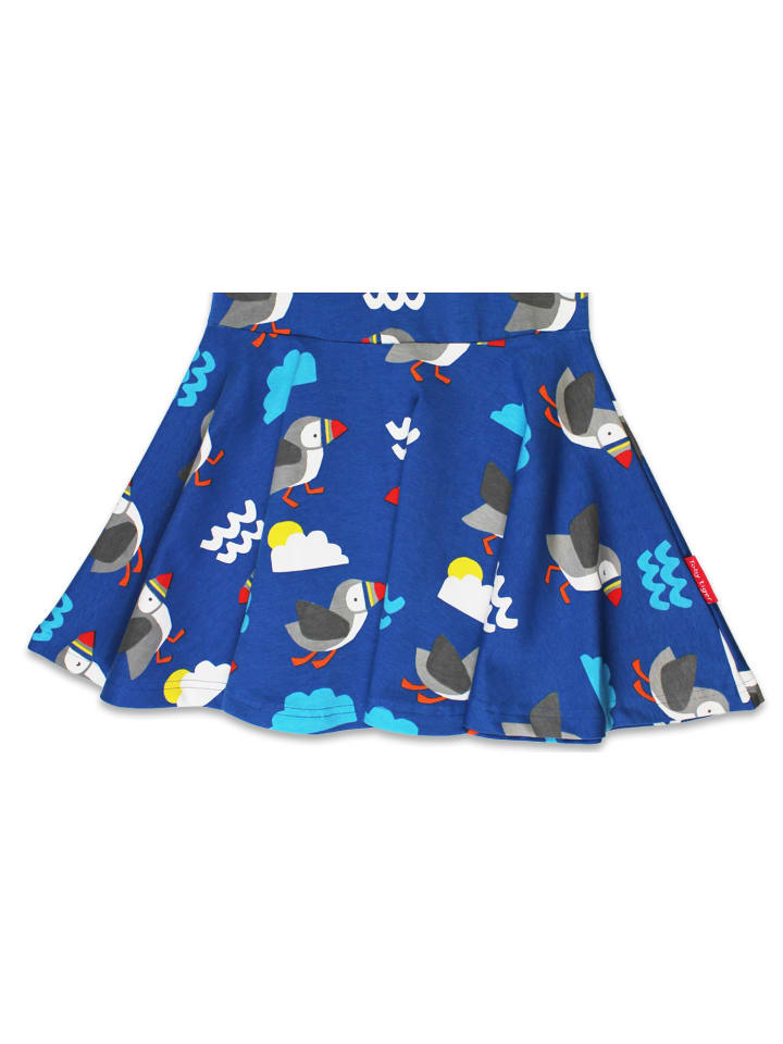 Toby Tiger Skaterkleid mit Papageientaucher Print in blau günstig kaufen