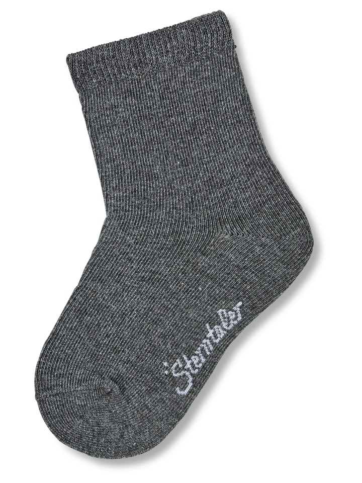 Sterntaler Socken uni in anthrazit mel. günstig kaufen