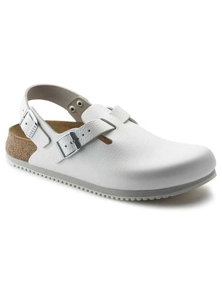 Birkenstock Leder-Clogs 