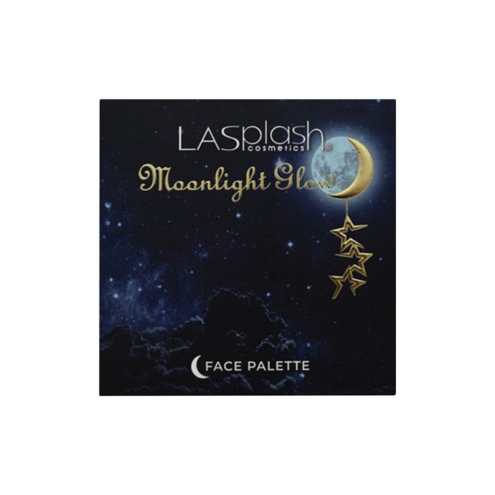 LaSplash Moonlight Glow Face Palette Moon Highlighter