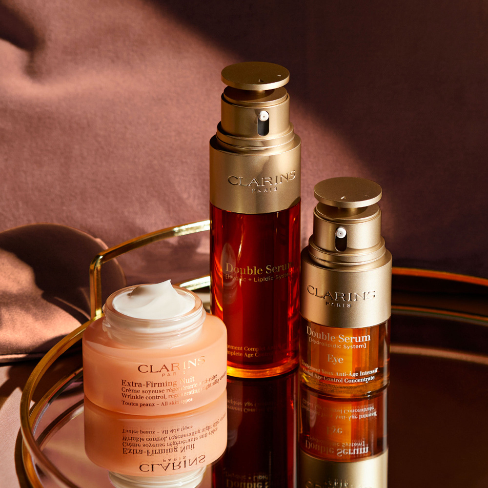 Clarins Double Serum Traitement Complet Anti-Âge Intensif