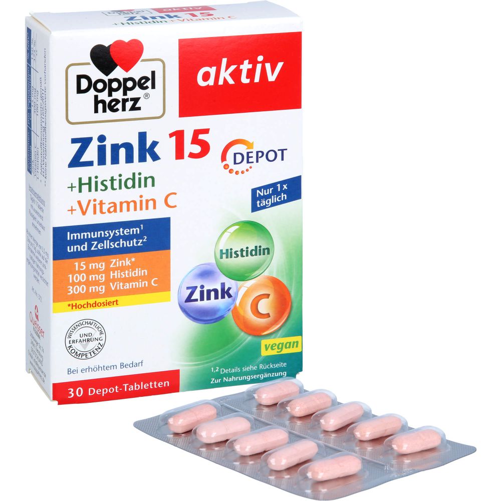 Zink+Histidin Depot Tabletten aktiv