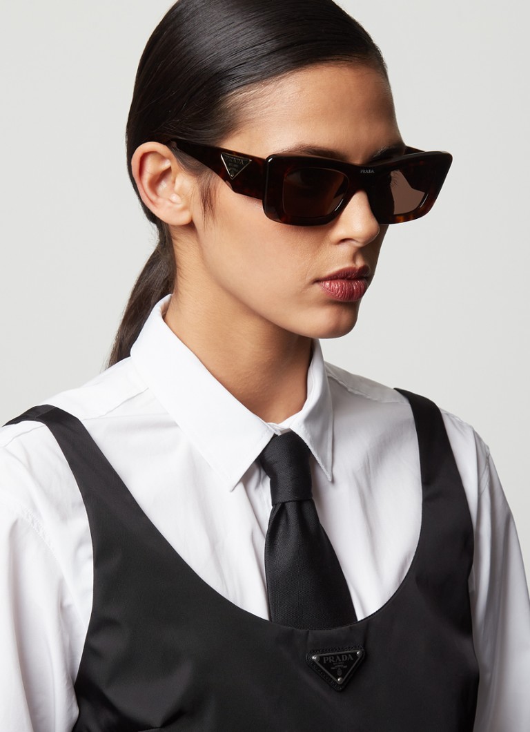 Prada Prada *PR 13ZS TRT SHN BRN