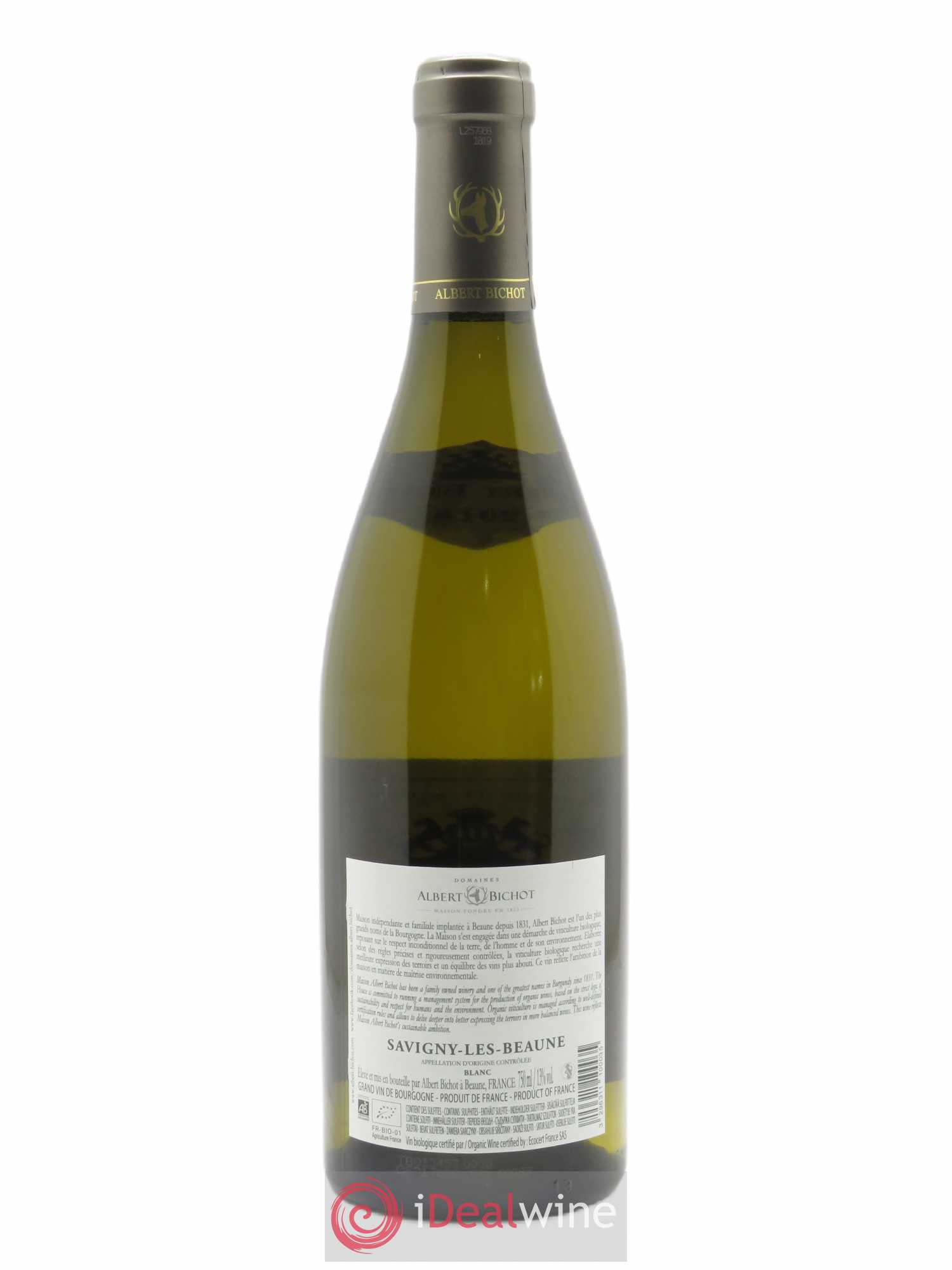 Savigny-lès-Beaune Albert Bichot  2018 - Lot de 1 Bouteille