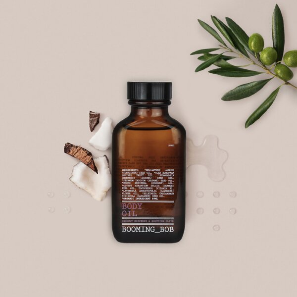 Booming Bob Body Oil Soothing Olive Körperöl