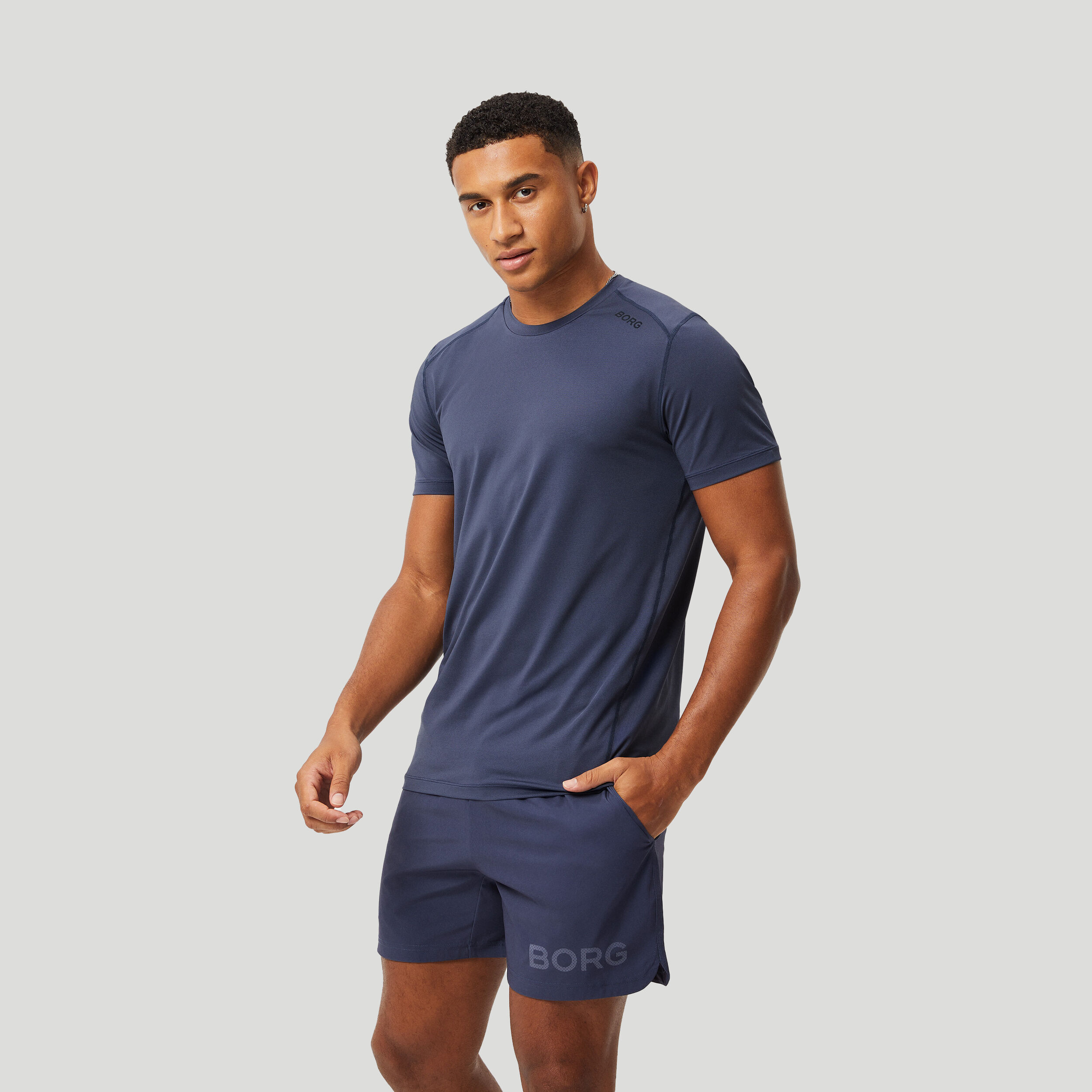 Athletic T-Shirt Herren - Dunkelblau