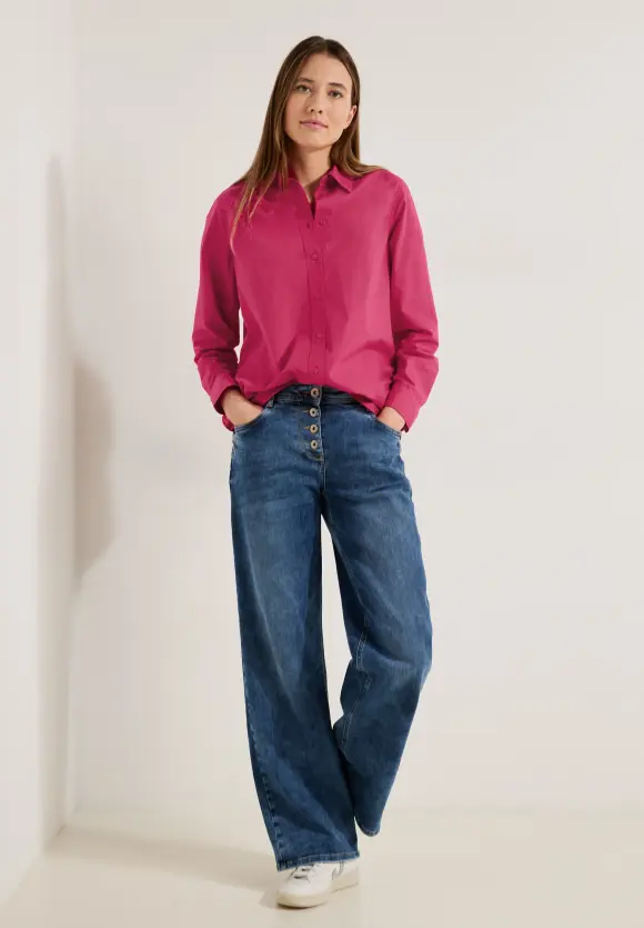 CECIL Lange Bluse aus Baumwolle