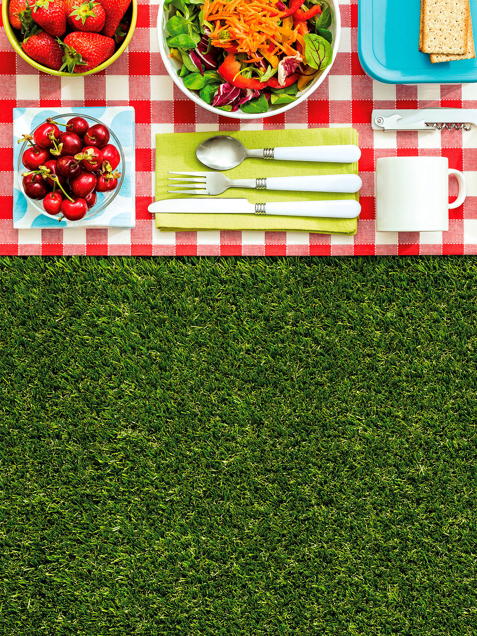 Country Side Rasen-Teppichboden, Green