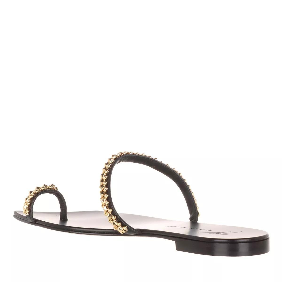 GIUSEPPE ZANOTTI Komfort Sandalen schwarz Flip Flop