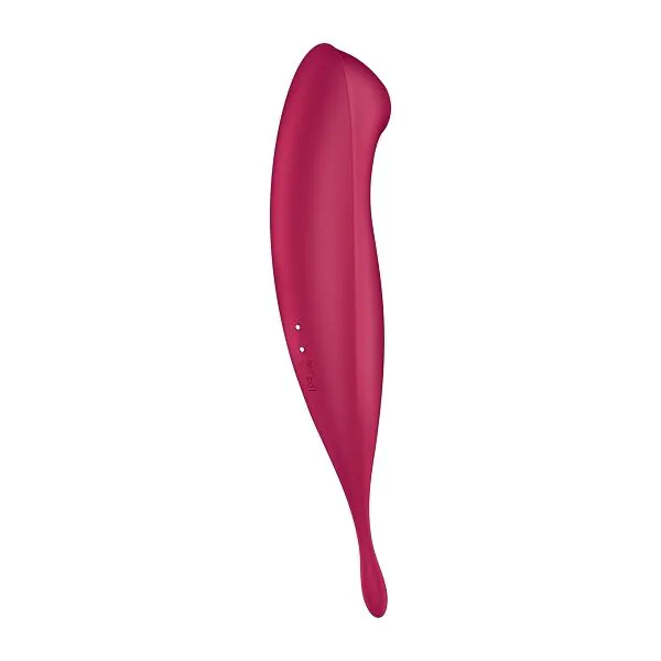 Satisfyer Twirling Pro Connect Massager-app Mørkerød Storbritannien