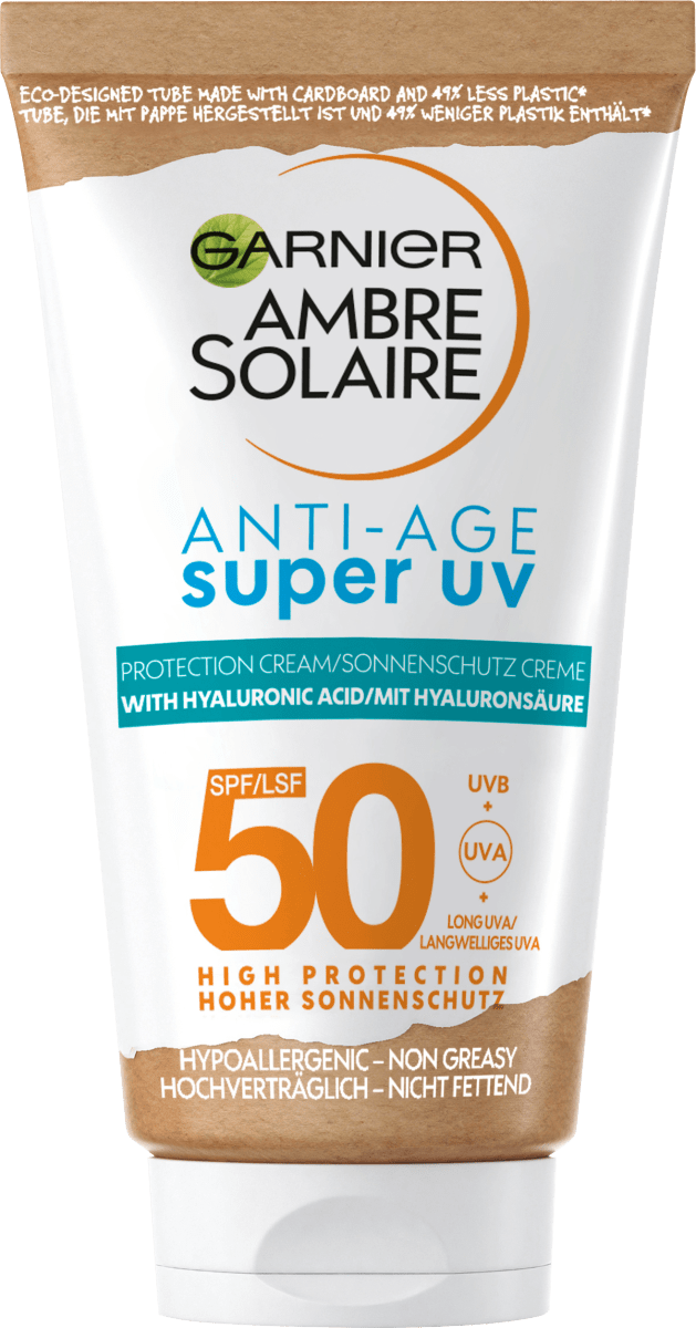 Sonnencreme Gesicht super UV Anti-Age, LSF 50, 50 ml