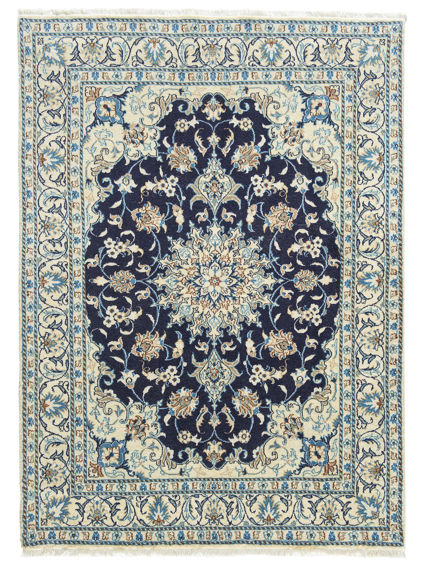 Kaschmar Nain 12 Lah ca. 148 x 205 cm, Unikat / Einzelstück