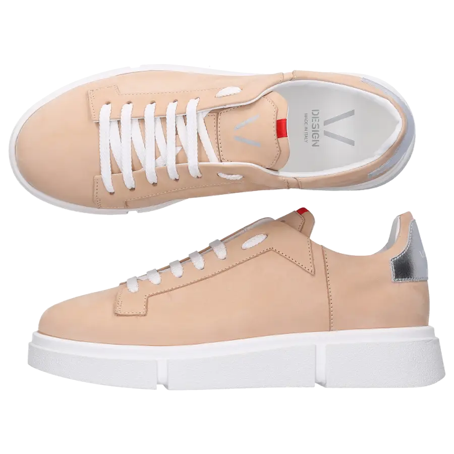V Design - Sneaker low PRIME ACTIVE Nubukleder - beige
