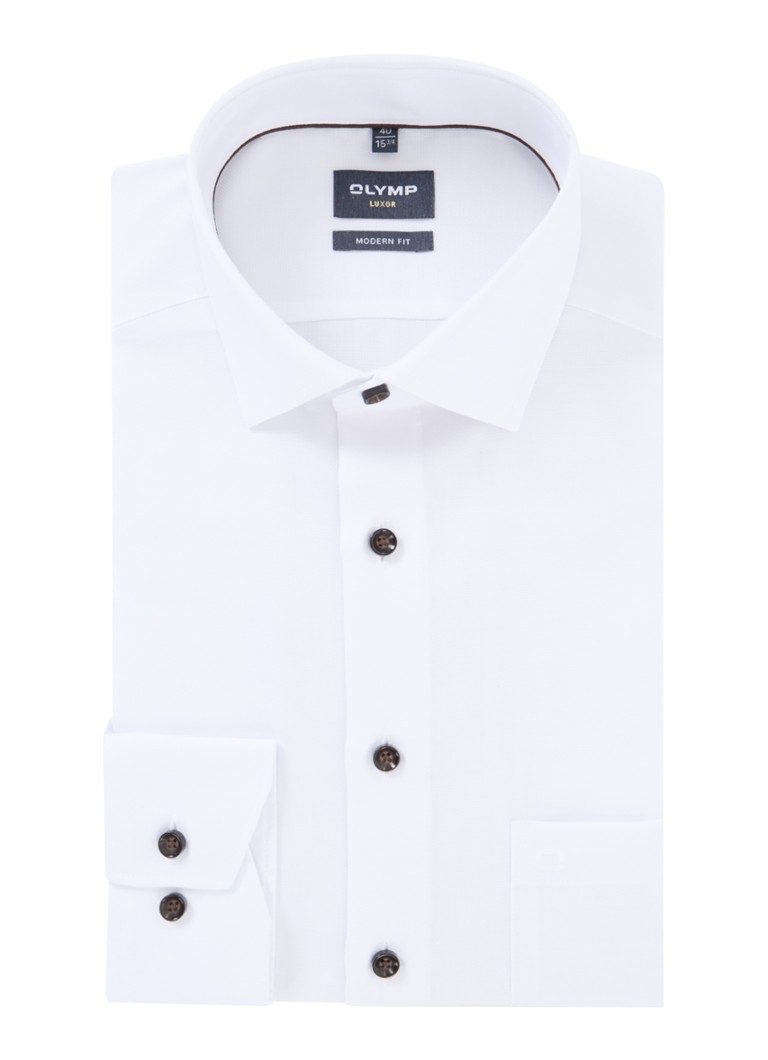 Olymp Luxor modern fit shirt with chest pocket