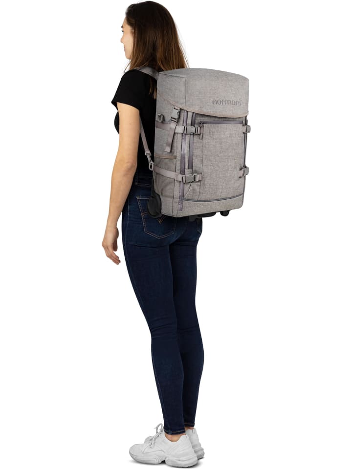 normani Rucksack-Trolley Handgepäck Nara in Beige günstig kaufen onesize