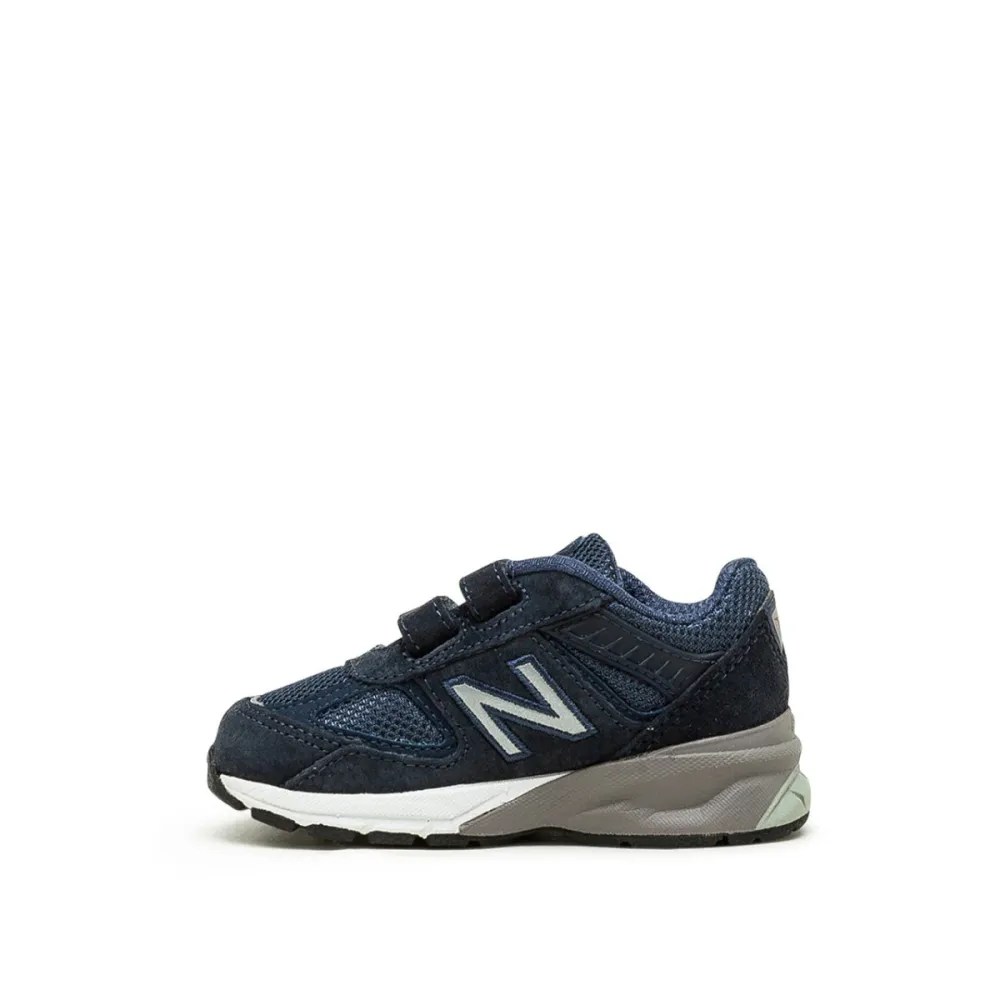 New Balance InfantBoys 990v5 Hook and Loop IV990NV5 / blau