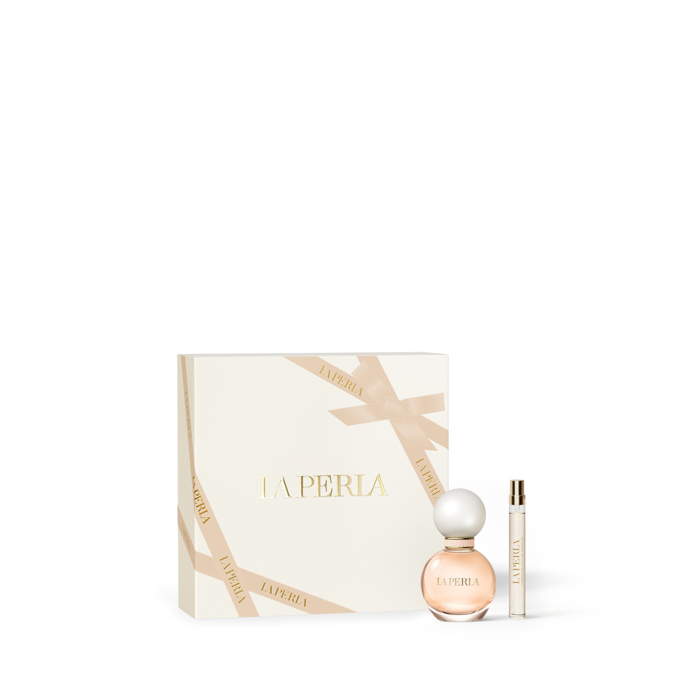 la perla Coffret Luminous EDP 50ml + Vaporisateur rechargeable de sac EDP 10ml Eau de Parfum