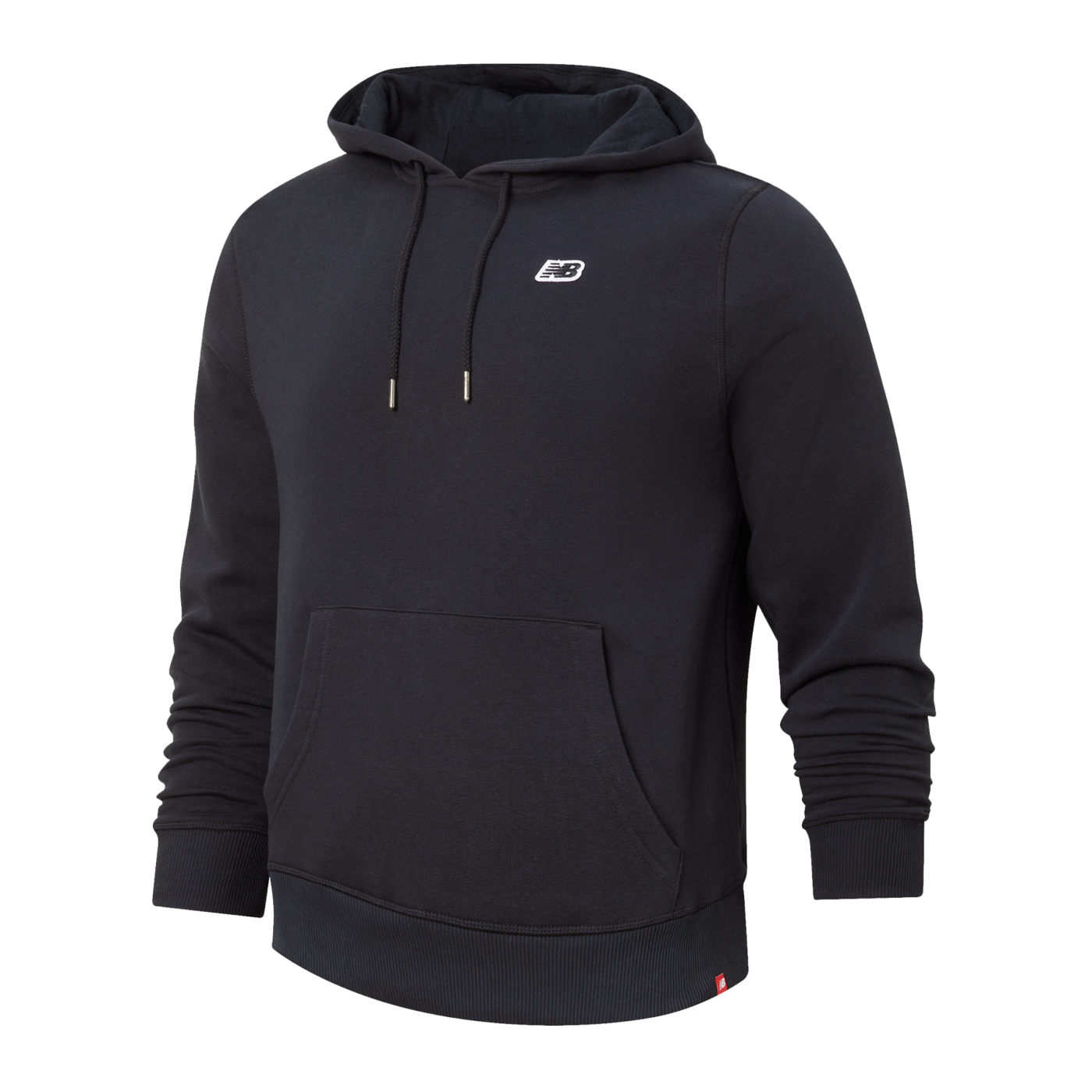 New Balance Red Logo Hoody Schwarz FBK
