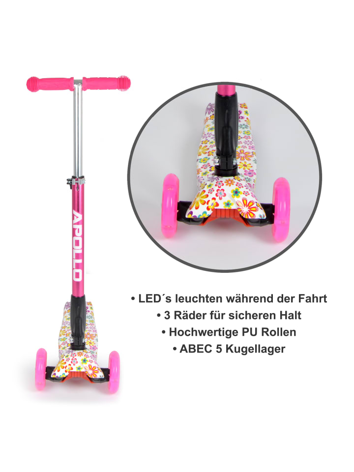 Apollo LED Kinderscooter 