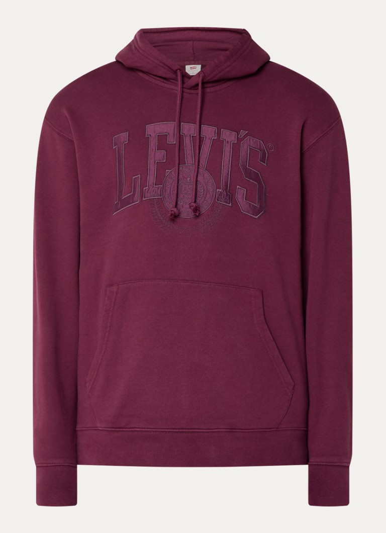 Levi's Hoodie with kangaroo pocket and logo embroidery