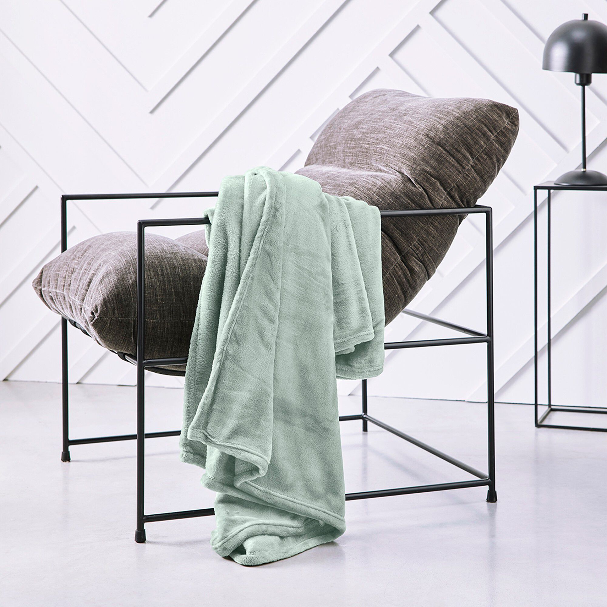 Plaid polaire toucher peluche