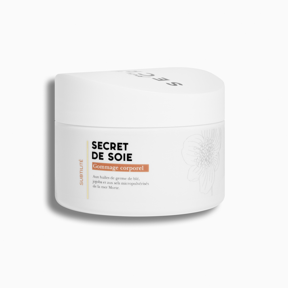 pin up secret GOMMAGE SECRET DE SOIE SUBTILITE soin du corps