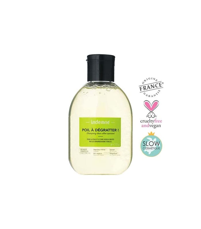 INDEMNE-SHAMPOING POIL À DÉGRATTER !-Shampoing ultra-apaisant et doux naturel