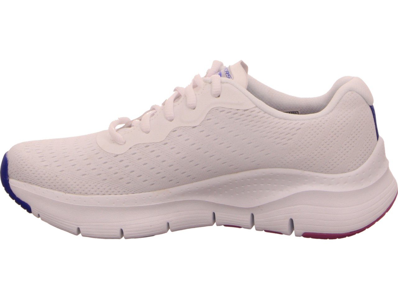 SKECHERS Freizeit Schnürer weiss