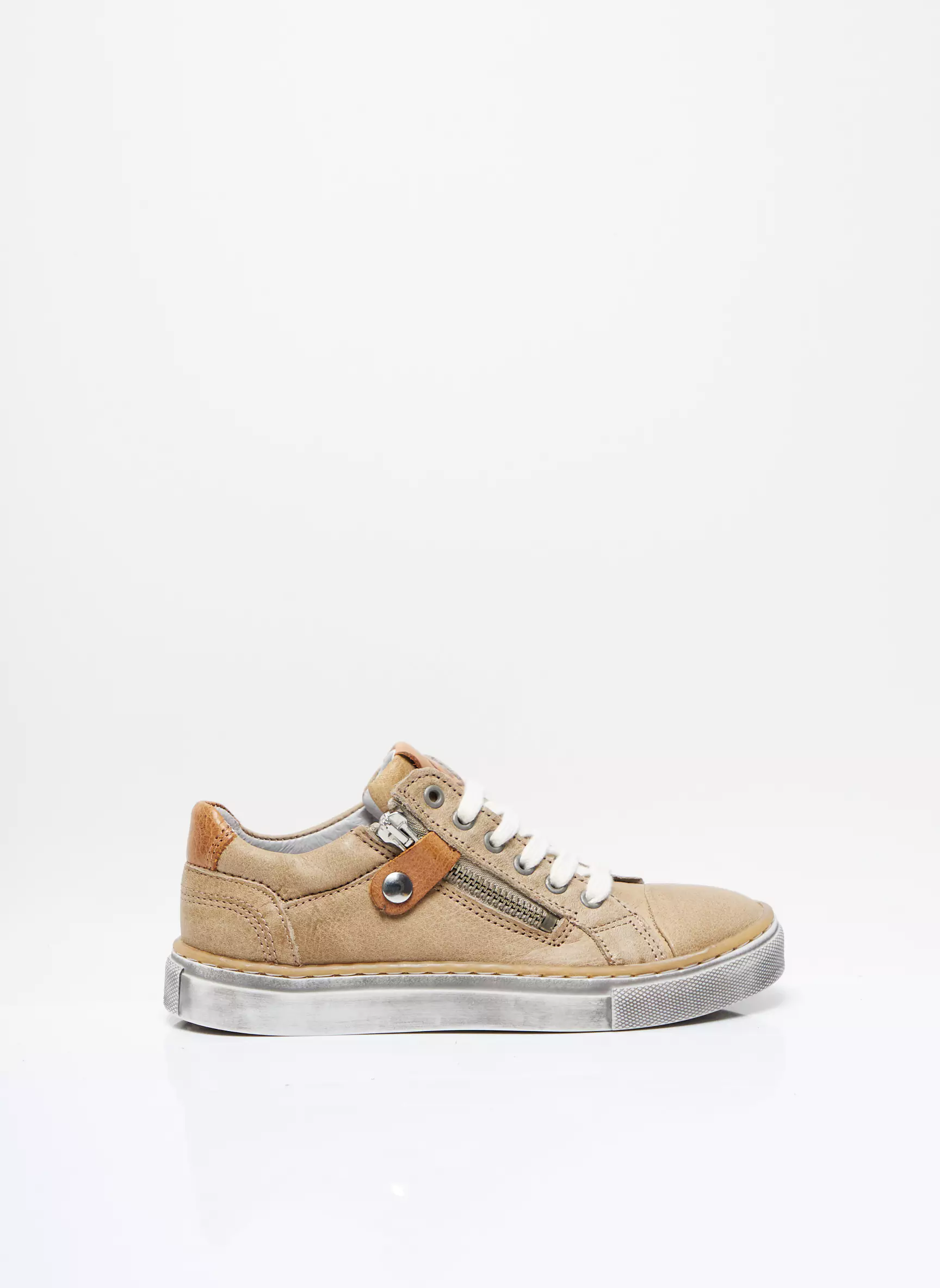 Bana Co Baskets Garcon couleur marron