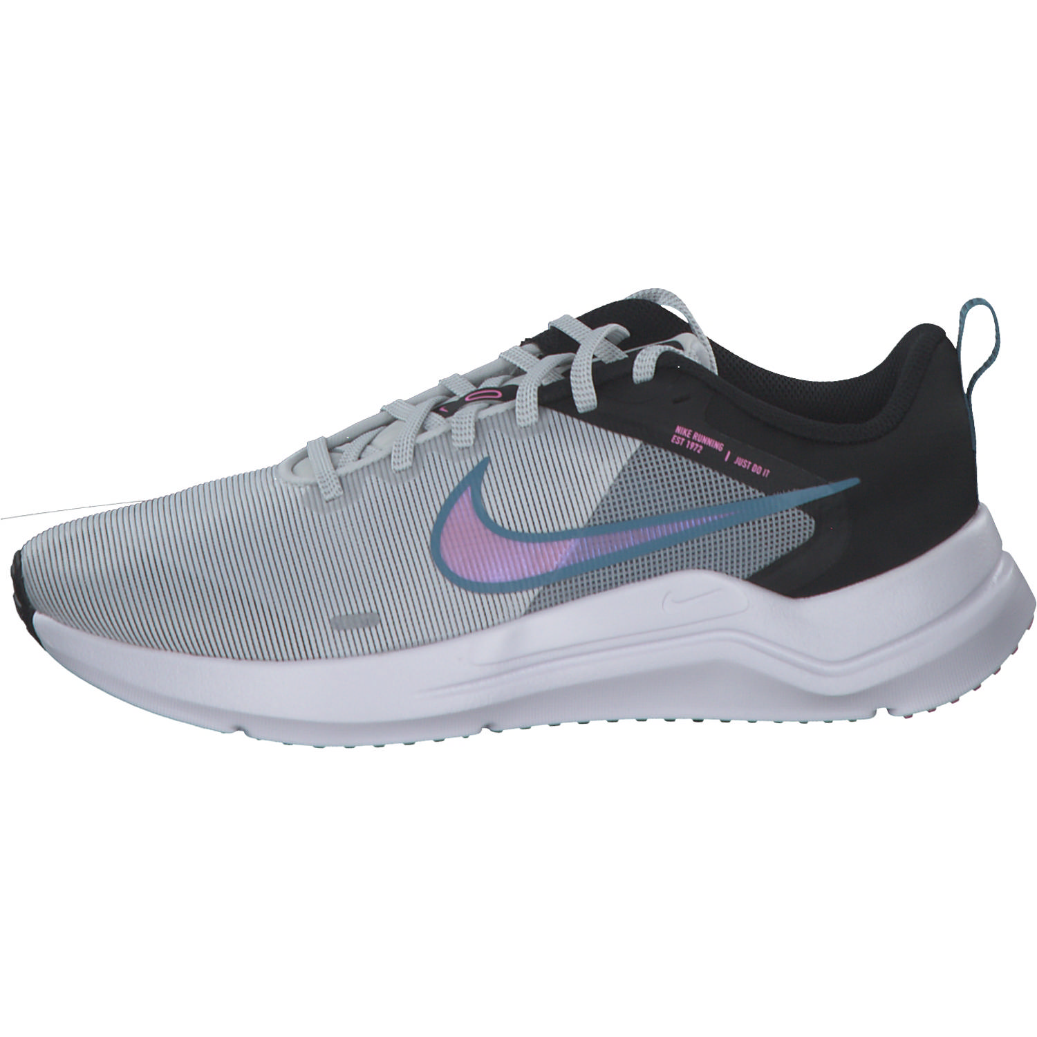 Nike Downshifter 12 DD9294, Sneakers Low, Damen, photon dust/pink spell/sm grey