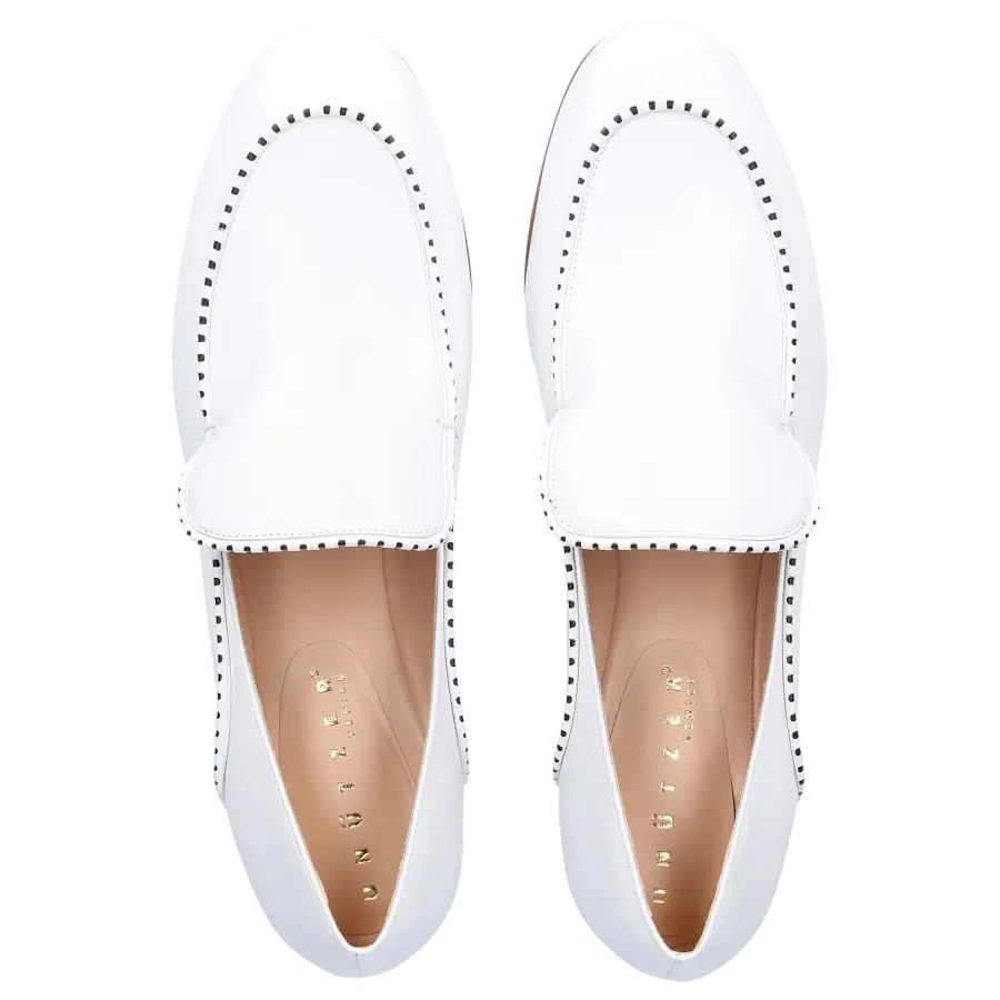 Unützer - Loafer 8860 Nappaleder weiß - weiß