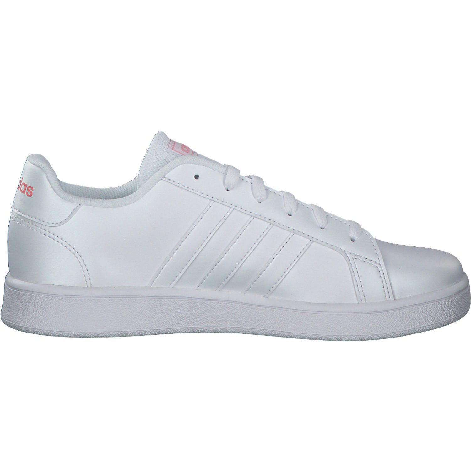 Adidas Core Grand Court K, Sneakers Low, Kinder, Weiß