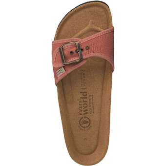Natural World Niza Pantolette in orange