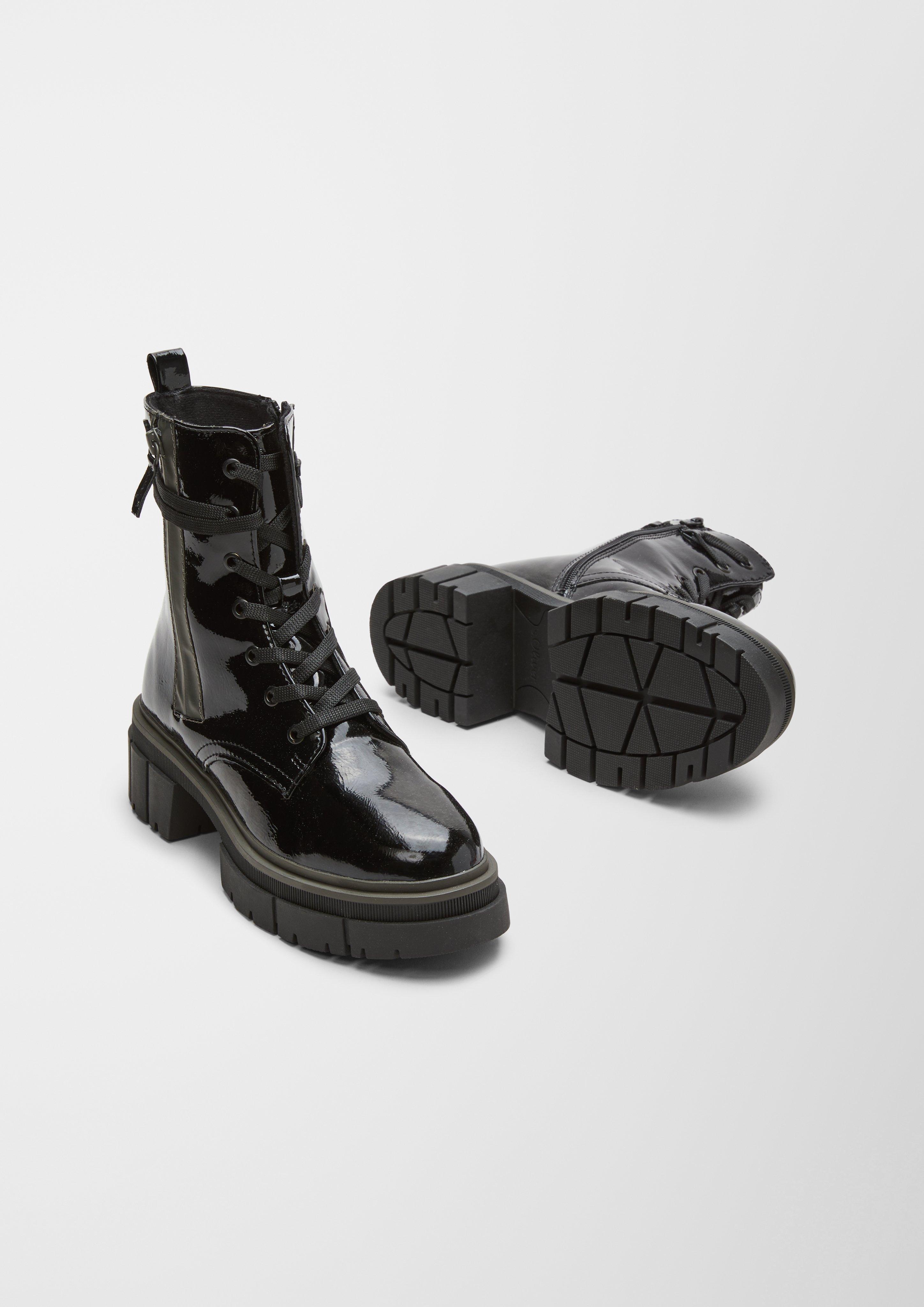 Boots in Lackleder-Optik  6006514-018