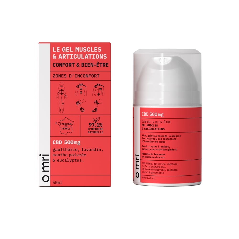 omri Le Gel Muscles & Articulations Gel de massage